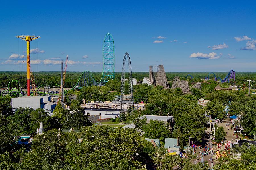 Six Flags Great Adventure Photograph by Michelle Lee - Fine Art America