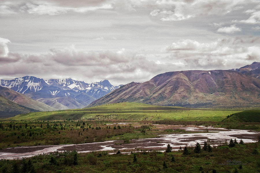 Denali National Park Photograph - Six Million Acres by Mike Braun Denali National Park Photograph - Six Million Acres by Mike Braun
