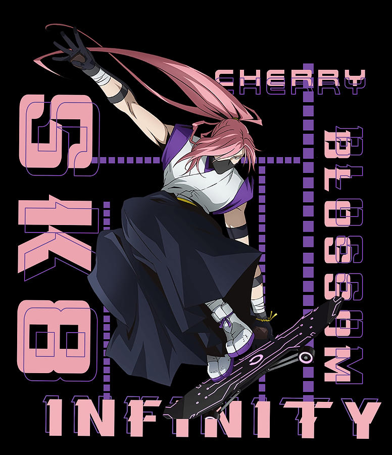 Sk8 The Infinity Cherry Blossom Anime Poster Painting By Jeremy Price Fine Art America