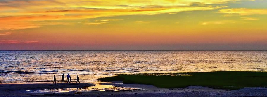 Skaket Beach Sunset 5 Photograph by Allen Beatty