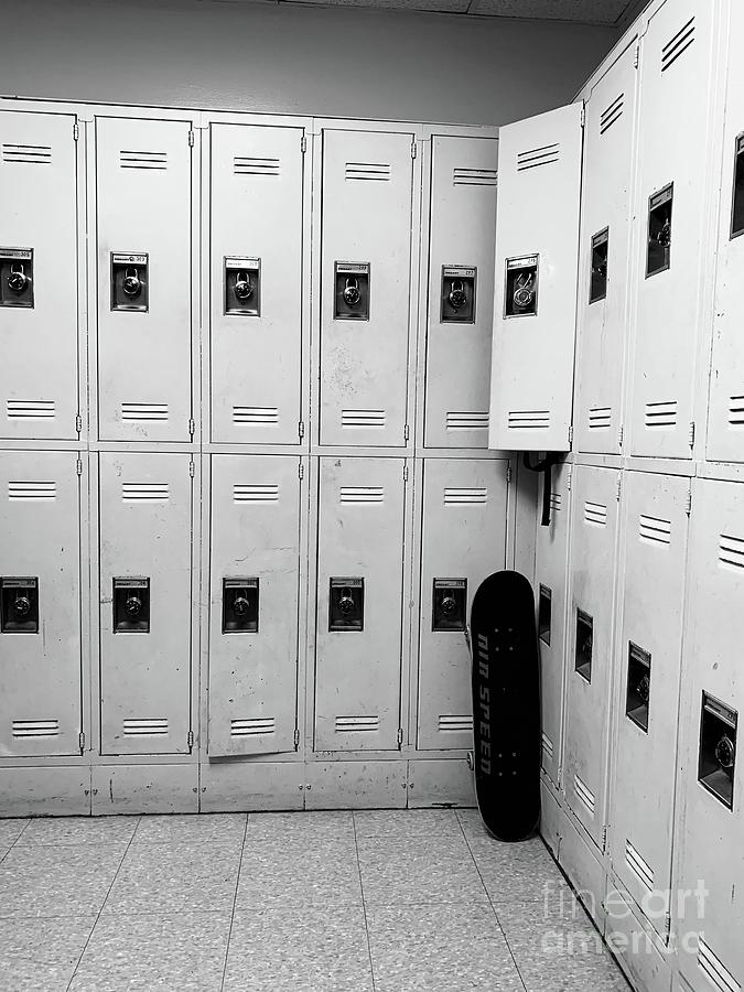Skateboard locker room  Photograph by WaLdEmAr BoRrErO