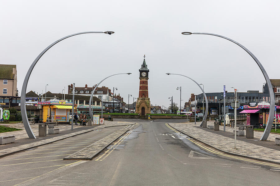 Pier Photograph - Skegness Clock Tower, Lincolnshire, England by Paul Thompson