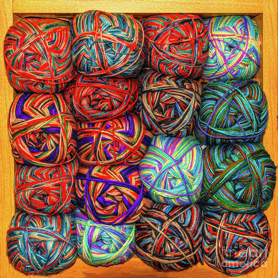 Skein of Yarn Photograph by Nick Zelinsky Jr