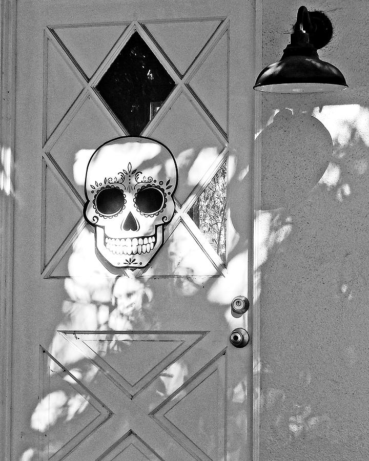 Skeleton Door Photograph by Andrew Lawrence
