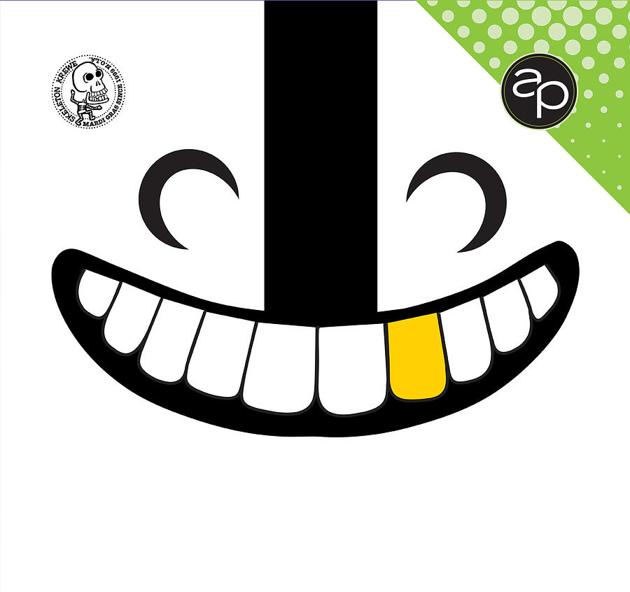 New Orleans Digital Art - Skeleton Krewe by Art of the Parade Society New Orleans Digital Art - Skeleton Krewe by Art of the Parade Society