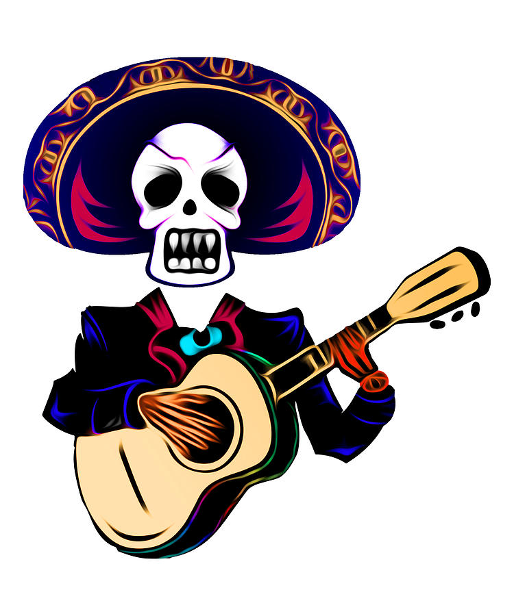 Mariachi Skeleton