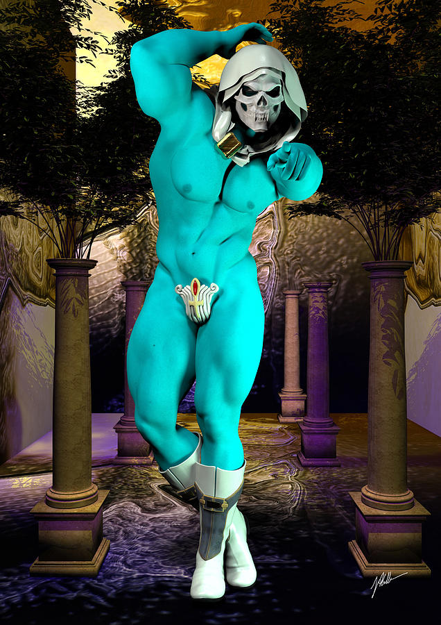 Skeletor, Villain Number Forty-one Digital Art