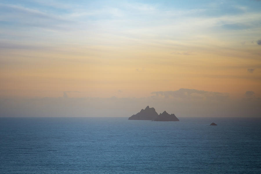 Skellig Sunset Photograph by Mark Callanan