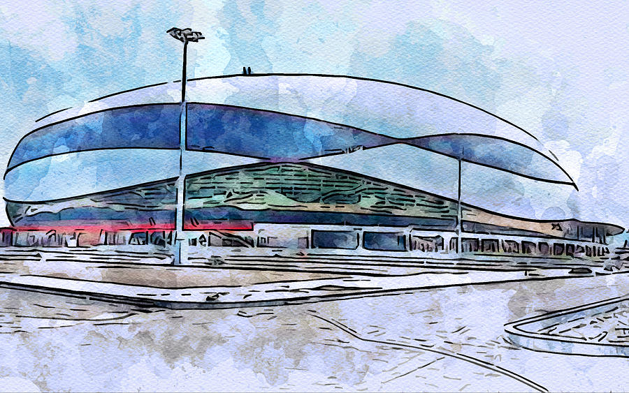 Sketch 510 Samsun Stadium New Turkish Turkey Samsunspor Sports Arenas ...