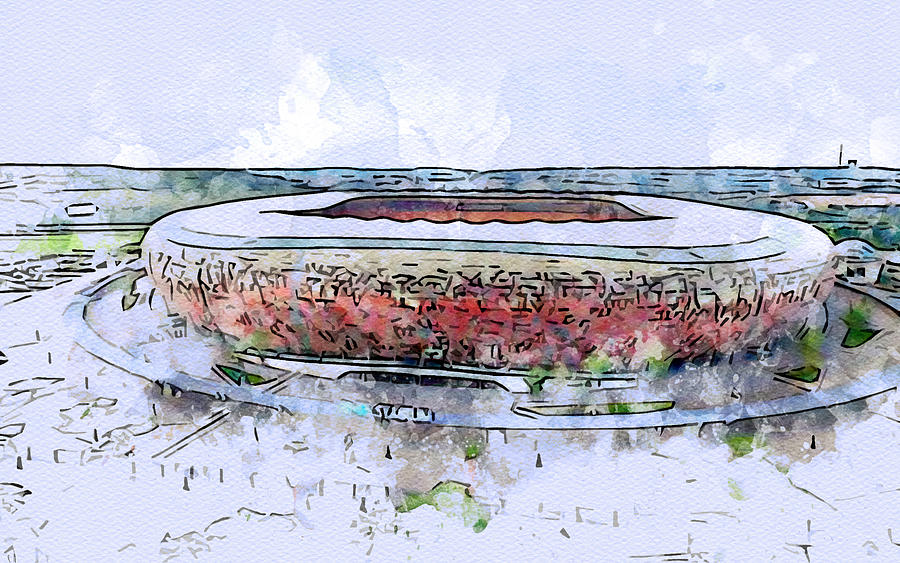 Sketch 534 Soccer City First National Bank Stadium Fnb Football ...