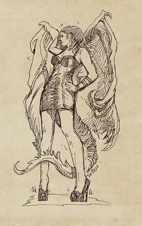 Sketch no. 031 Drawing by Sv Bell Sketch no. 031 Drawing by Sv Bell