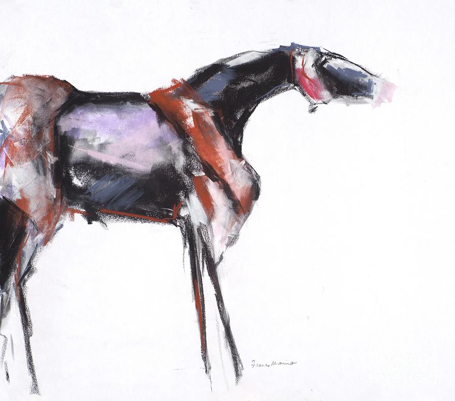 Sketching Him Out Pastel by Frances Marino