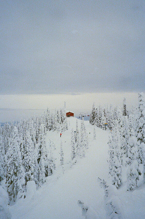 Landscape Photograph - Ski House by Alex Hinson Landscape Photograph - Ski House by Alex Hinson
