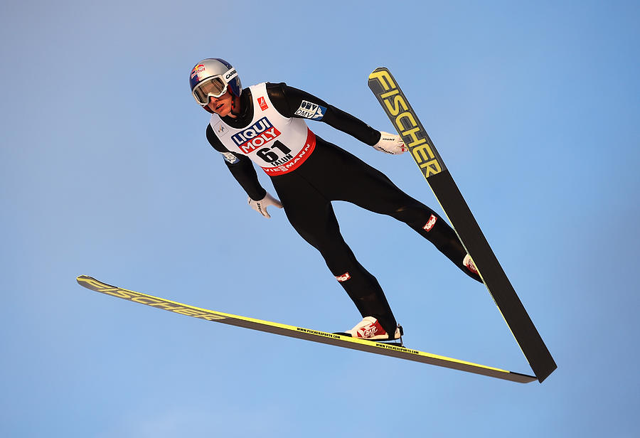 Ski Jumping: Mens HS100 - FIS Nordic World Ski Championships Photograph by Mike Hewitt