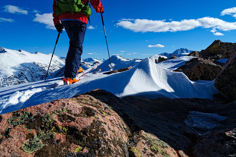 Ski Mountaineering the Sawatch Mountains Photograph by Adventure_Photo