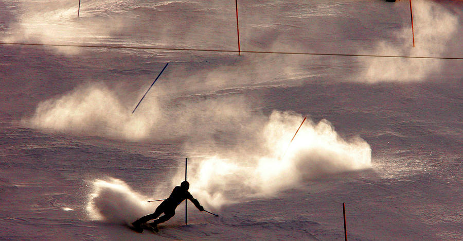 Ski Racer Photograph by Rick Wilking