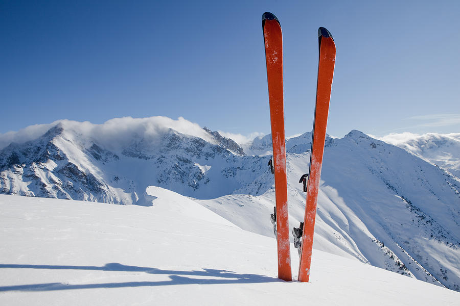Ski Tour Panorama Photograph by Wingmar