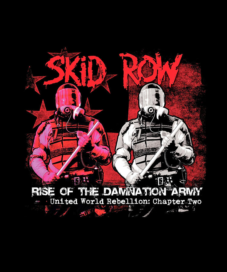 Skid Row Get the Fuck Out Retro Perfect Gift by DoFaArt