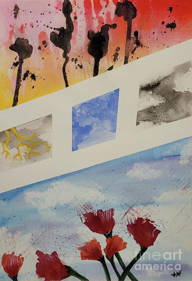 Skies for Flowers Painting by Angrulla MF Skies for Flowers Painting by Angrulla MF