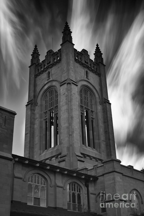 Skinner Memorial Chapel Steeple Photograph by Jimmy Ostgard