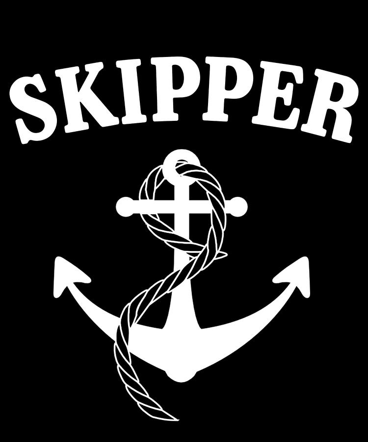 Skipper Of The Boat Digital Art by Flippin Sweet Gear
