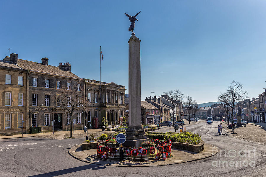Skipton War Memorial, North Yorkshire Photograph by Tom Holmes Photography