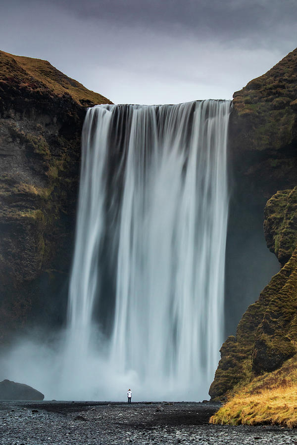 Skogafoss Mood, Iceland Photograph by Adrian Hendroff