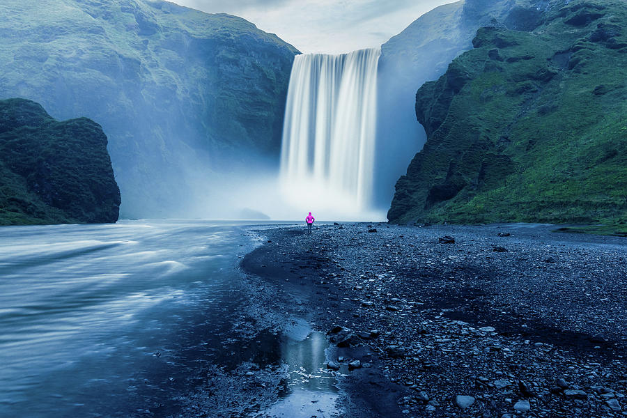 Skogafoss Photograph by Rudy Wilms