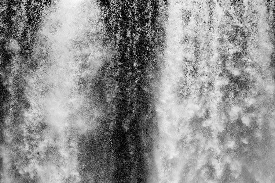 Skogafoss Up Close Photograph by Catherine Reading