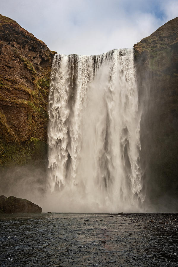 Skogafoss Waterfall Iceland Photograph by Catherine Reading