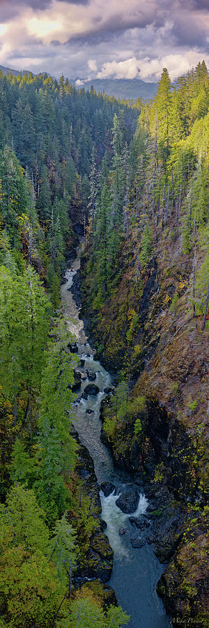 Skokomish river Valley 11-22-01 Photograph by Mike Penney - Fine Art ...