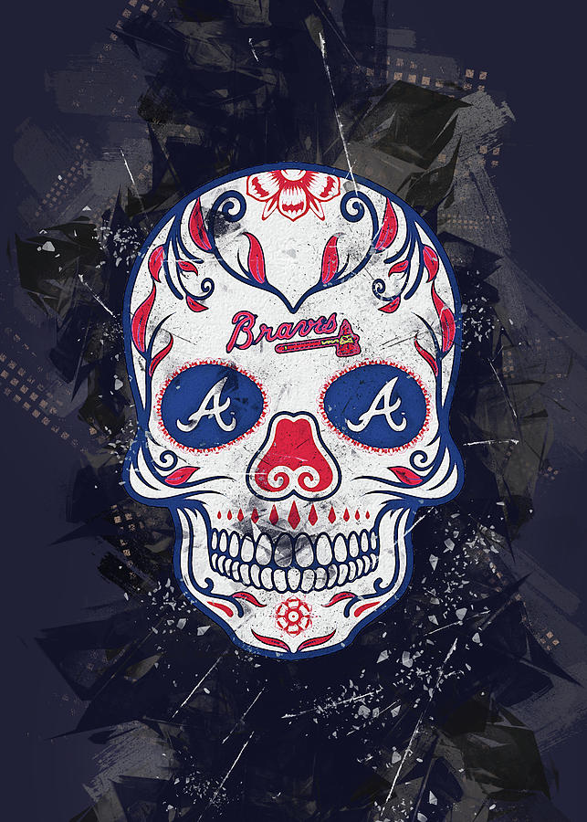 Atlanta Braves Sugar Skull Collection Shirt