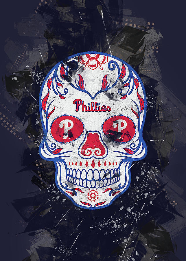 Lighting Baseball Philadelphia Phillies Drawing by Leith Huber