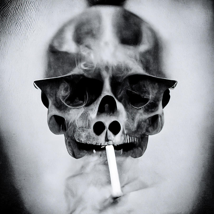 cool smoking art