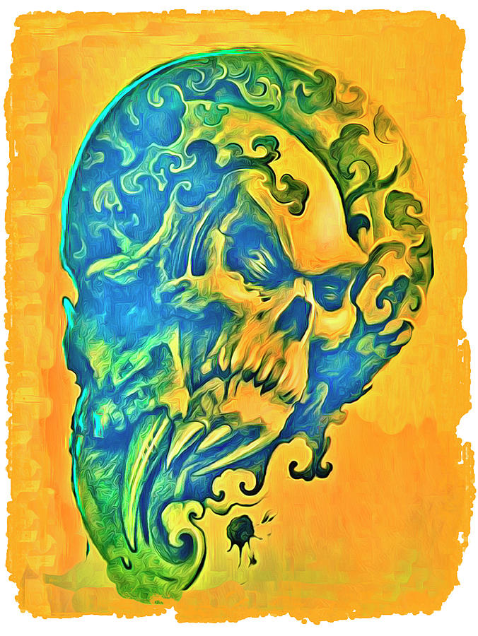 Skull Monster 6 Digital Art by John Shepherd - Fine Art America