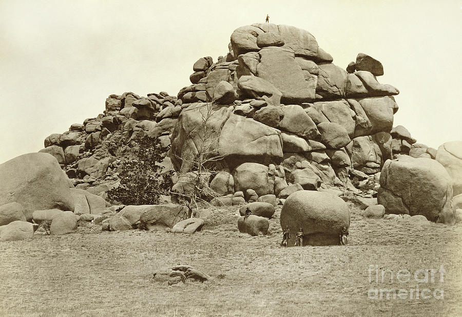 Skull Rock, 1869 Photograph by Andrew Joseph Russell