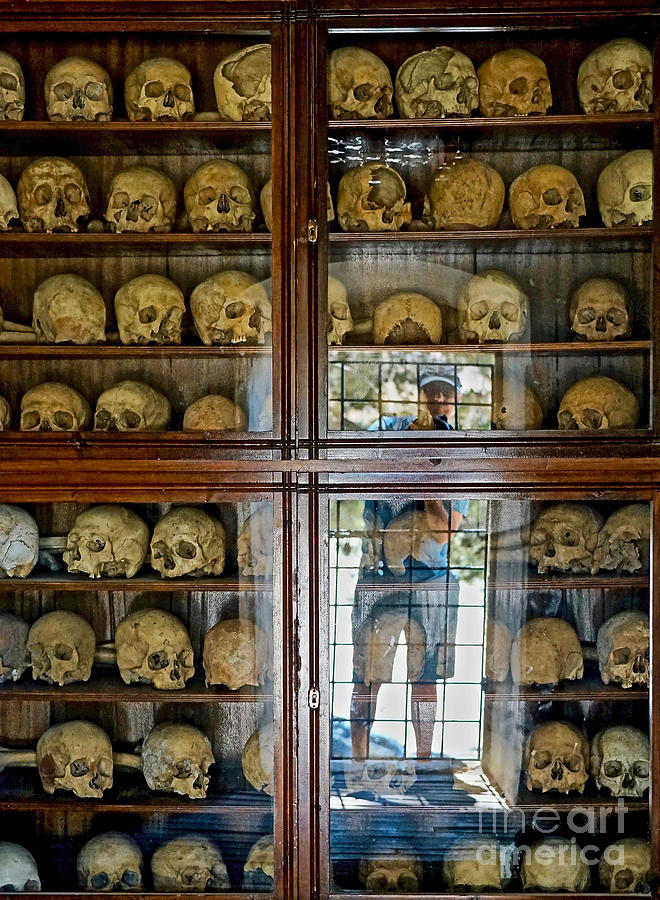 Skull Selfie Photograph by Michael Cinnamond