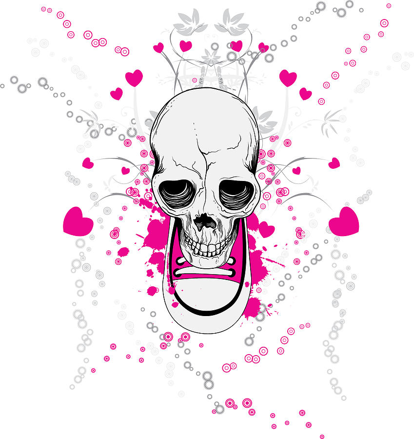 Skull Splashes Digital Art By Jacob Zelazny Fine Art America 