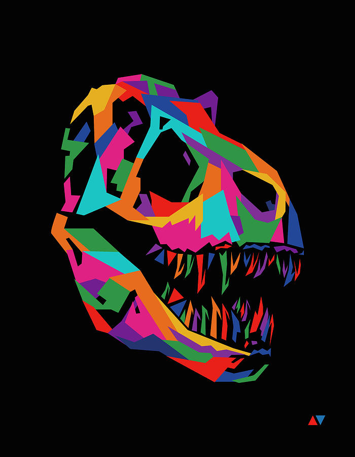 Skull Wpap Style 015 Digital Art