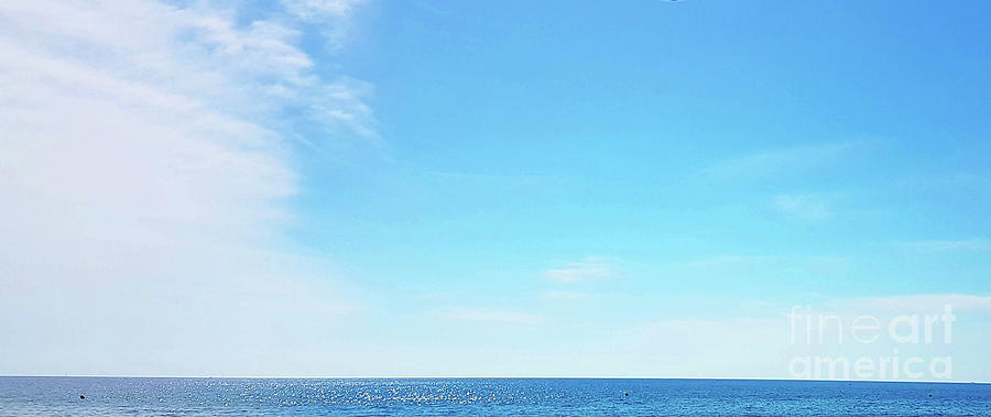 Sky and Sea of Almeria Photograph by Francesca Mackenney