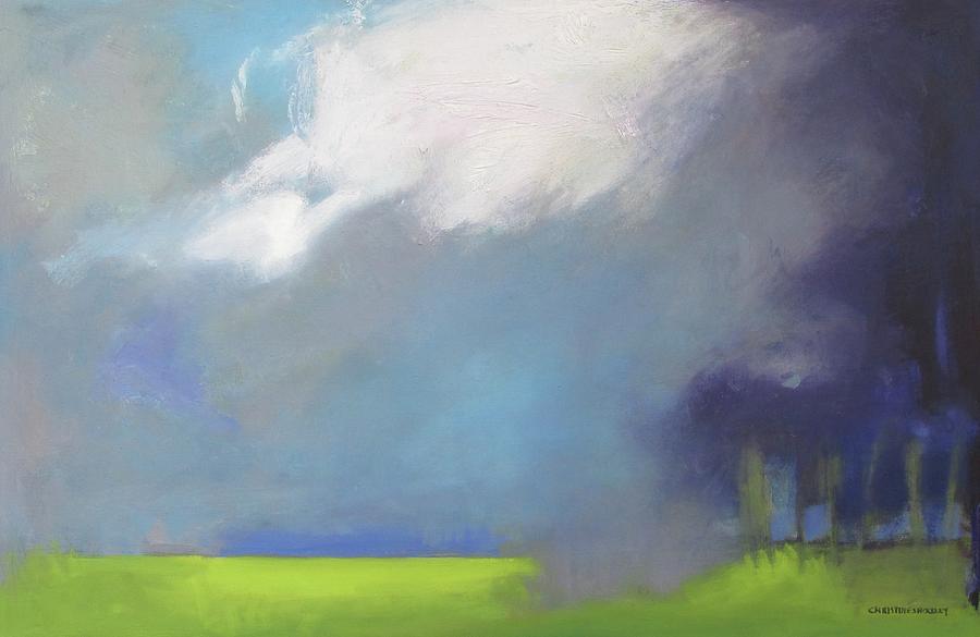 Sky Breaking Painting by Chris Gholson
