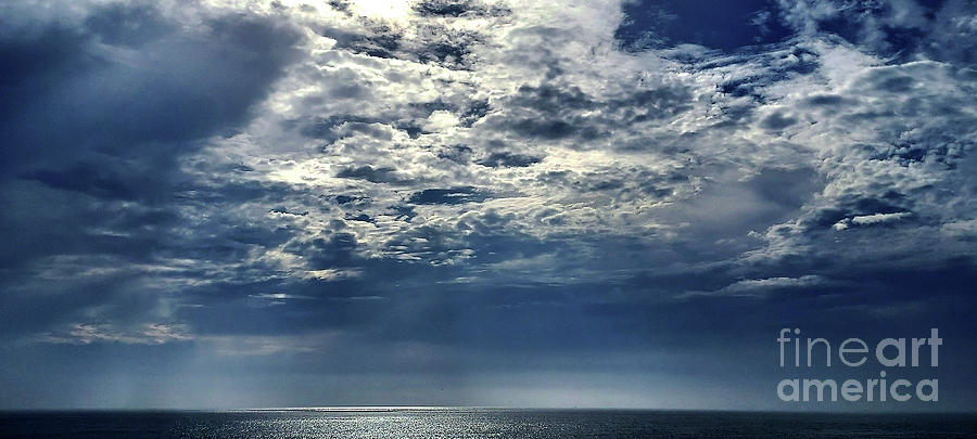 Sky Clouds Ocean Photograph by Fei A