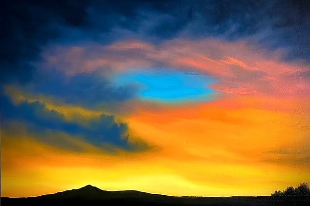 Sky colors  Painting by Willy Proctor