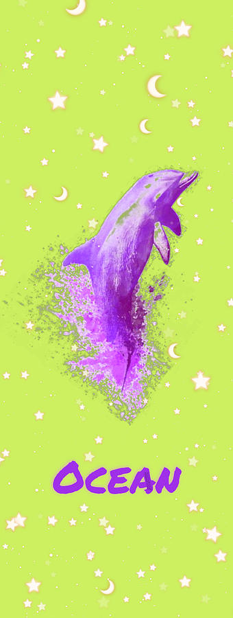 SkY Dolphin Nature  Digital Art by Auranatura Art