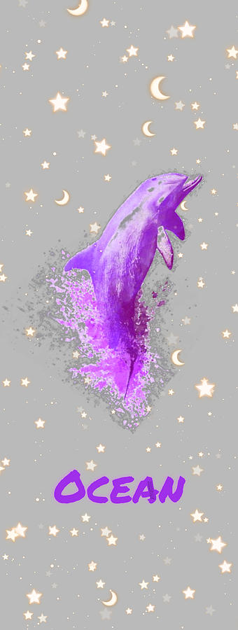 SkY Dolphin Stars Digital Art by Auranatura Art