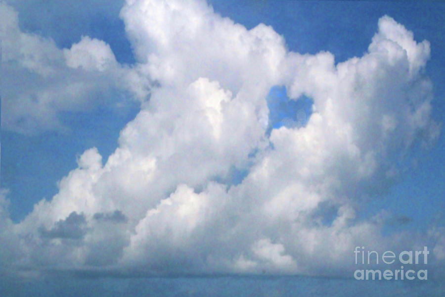 Sky Message Photograph by Mariarosa Rockefeller