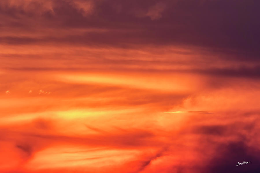 Sky On Fire Photograph by Jurgen Lorenzen