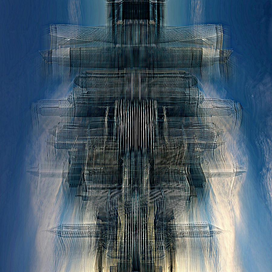 Sky Station Z Digital Art by David Manlove