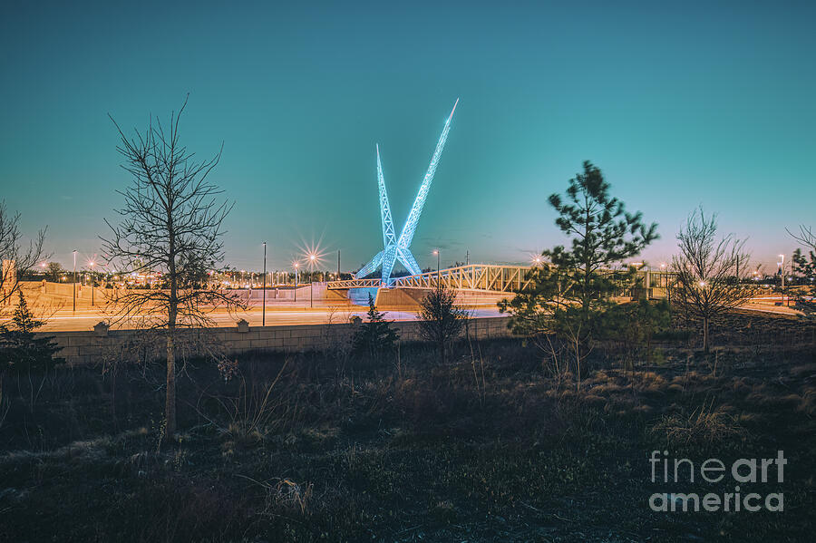 Skydance bridge side view Photograph by Caleb McGinn - Fine Art America