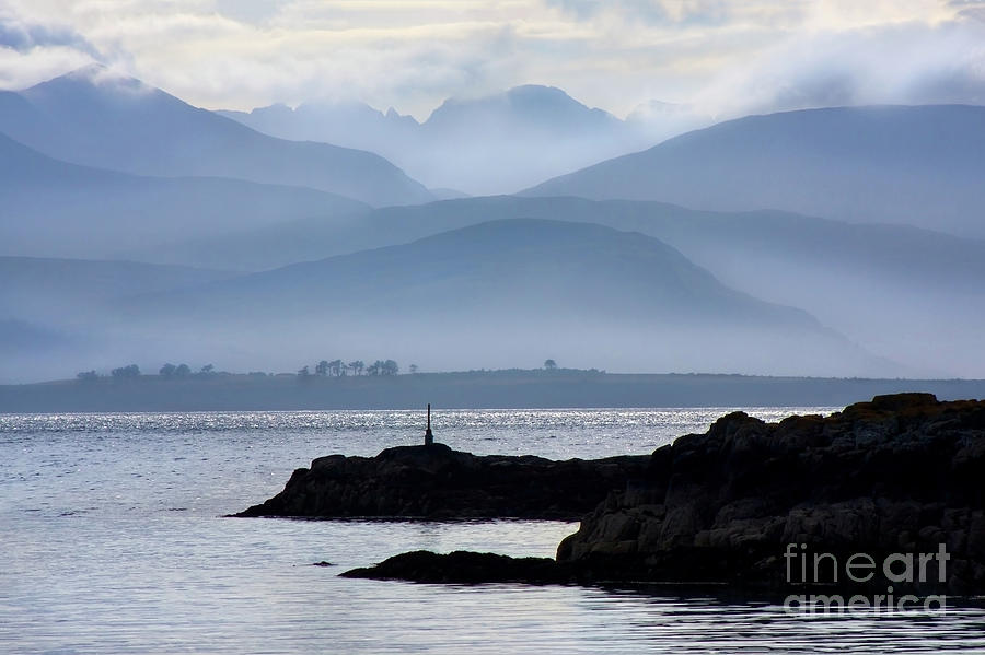 Skye, Misty Cuillins, Loch Alsh Scotland. Photograph by Barbara Jones PhotosEcosse